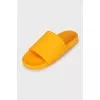 Patterned rubber flip-flops