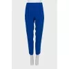 High-waist trousers with arrows