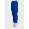 High-waist trousers with arrows