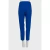 High-waist trousers with arrows