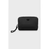 Men's leather bag with logo