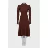 Knitted dress with tie at back