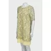 Lace shift dress
