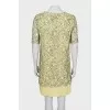 Lace shift dress