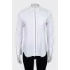 Classic shirt with silver decor