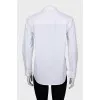 Classic shirt with silver decor