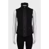 Reversible high neck vest