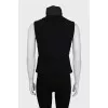 Reversible high neck vest