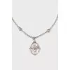 Silver set of ring and pendant