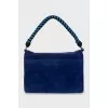Suede crossbody bag