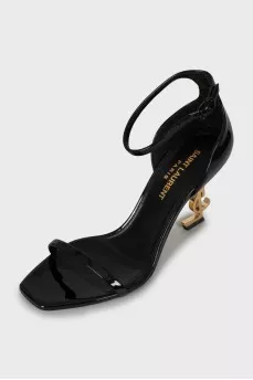 Leather sandals Opyum