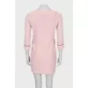 Suit with mini skirt and blouse
