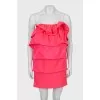 Straight-fit ruffled blouse