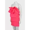Straight-fit ruffled blouse