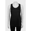 Black A-line T-shirt