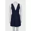 Mini sundress made of cotton and linen