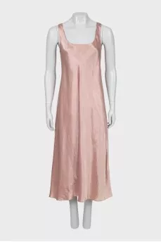 A-line maxi dress with straps