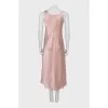A-line maxi dress with straps