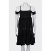 Black dress with straps