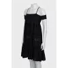 Black dress with straps
