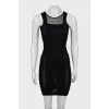 Knitted fitted dress