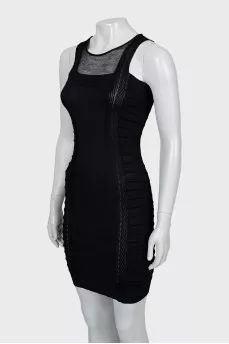 Knitted fitted dress