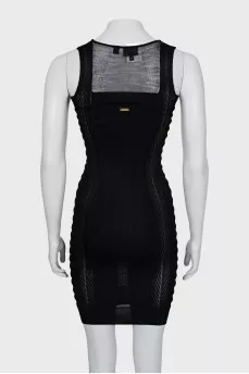 Knitted fitted dress