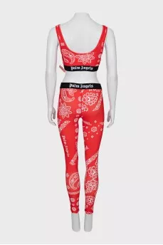 Tracksuit in print with tag