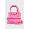 Le Chiquito Noeud pink bag