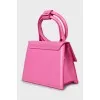Le Chiquito Noeud pink bag