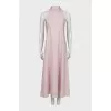 Silk A-line maxi dress