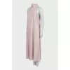 Silk A-line maxi dress