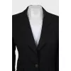 Cropped, fitted jacket