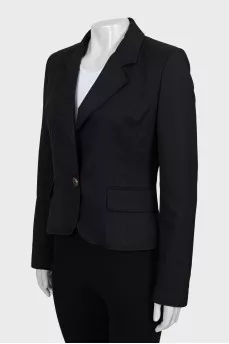 Cropped, fitted jacket