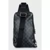 Men's Avenue Slingbag Damier Graphite Canvas