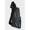 Men's Avenue Slingbag Damier Graphite Canvas