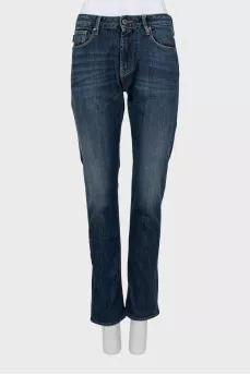 Blue slim fit jeans
