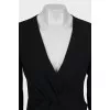 Fitted V-Neck jumpsuit