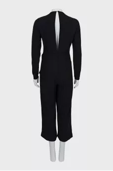 Fitted V-Neck jumpsuit