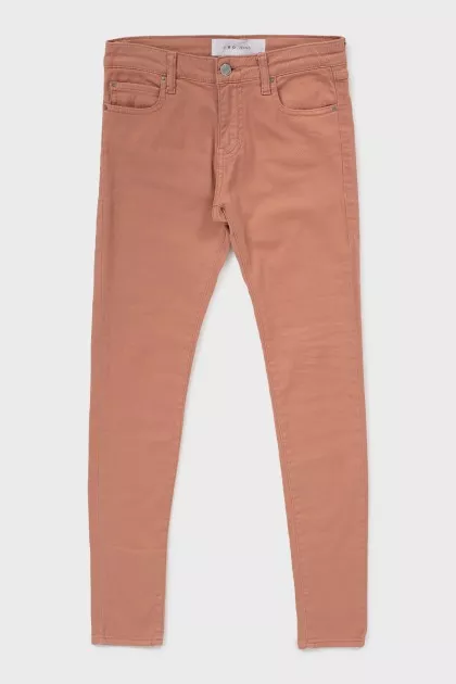 Pink skinny jeans with tag
