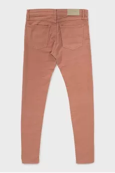 Pink skinny jeans with tag