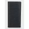 Embossed leather wallet for men