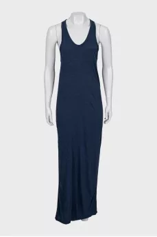 Maxi dress with side slits