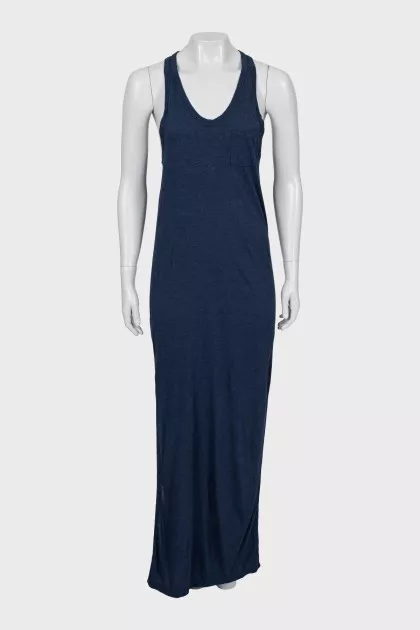 Maxi dress with side slits