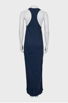 Maxi dress with side slits