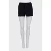 Black sports shorts