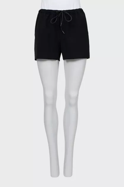 Black sports shorts