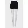 Black sports shorts