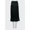 Animal print skirt with tag