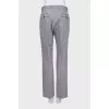 Men's trousers in fine print